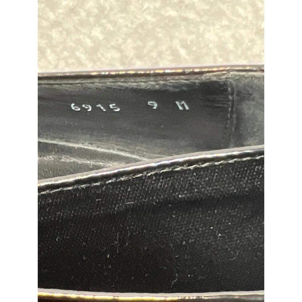 Saks Fifth Avenue Mens Black Velvet Loafers Italian Made Smoking Slippers 9 M